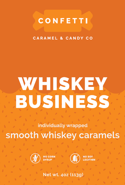 Whiskey Business Caramels
