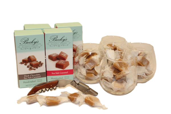 Wine & Caramel Gift Box